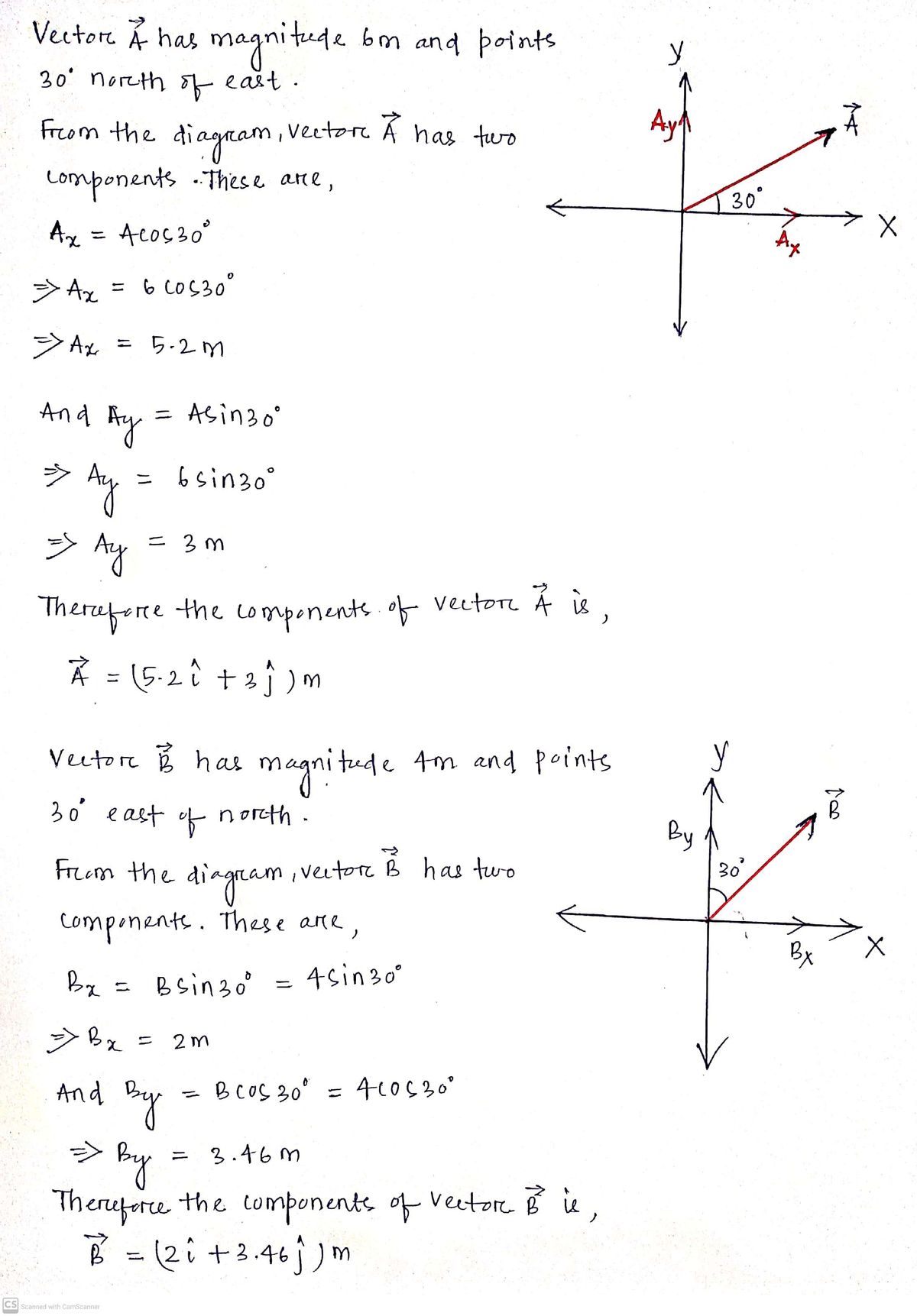 Physics homework question answer, step 1, image 1