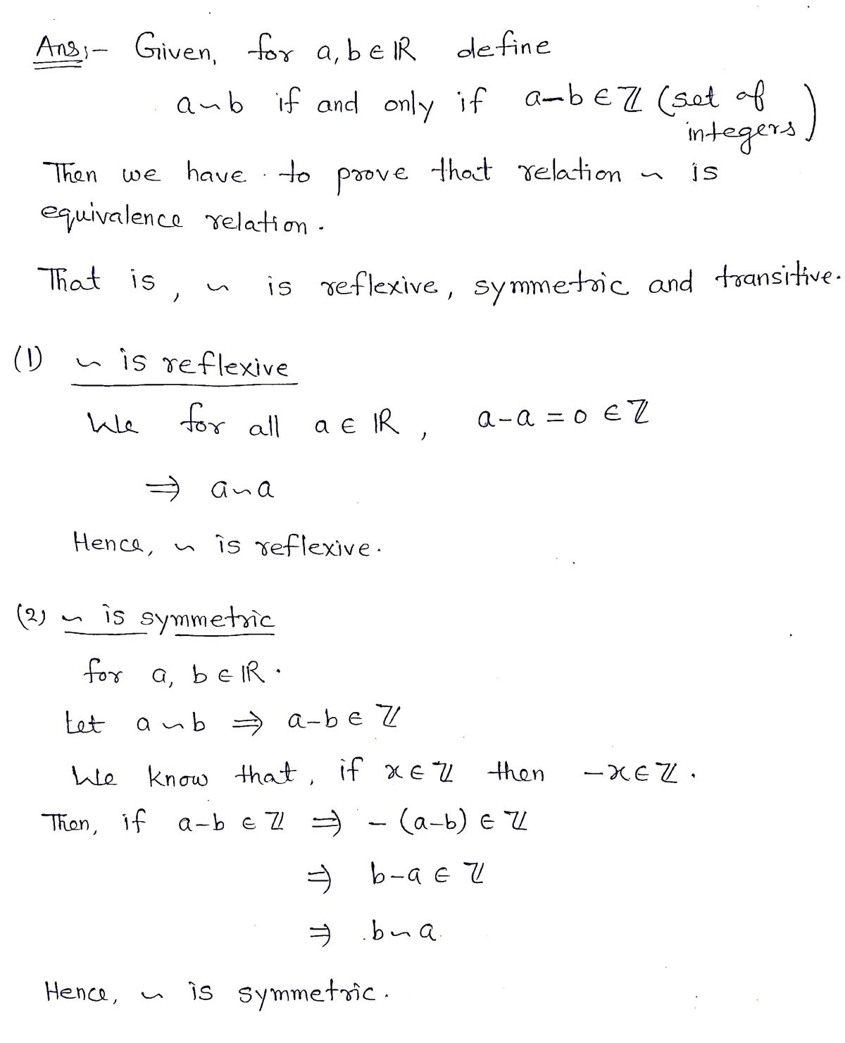 Advanced Math homework question answer, step 1, image 1