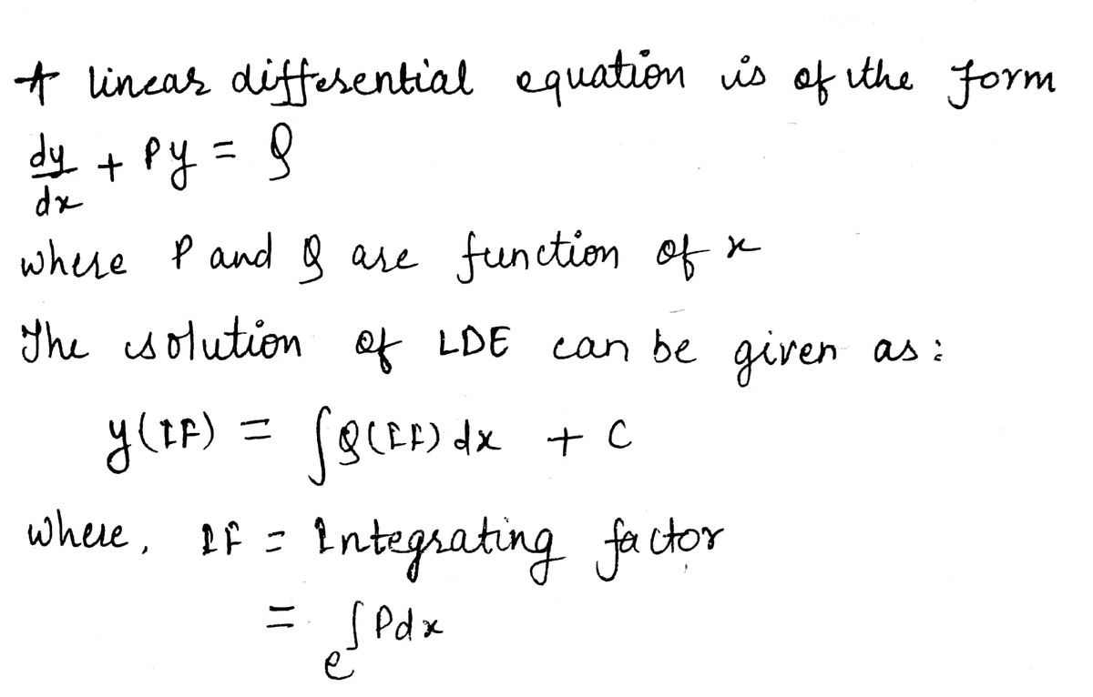 Answered Find A General Solution Of The… Bartleby