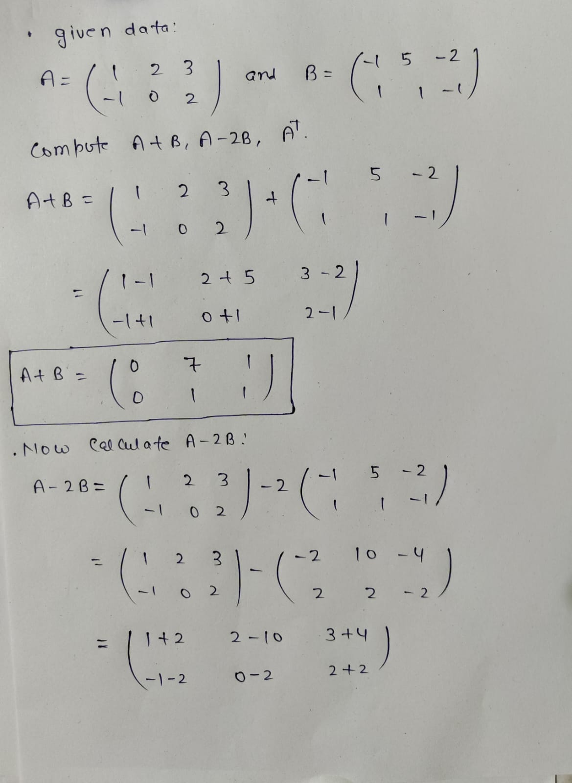 Algebra homework question answer, step 1, image 1