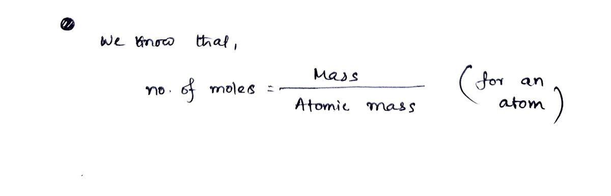 Chemistry homework question answer, step 1, image 1