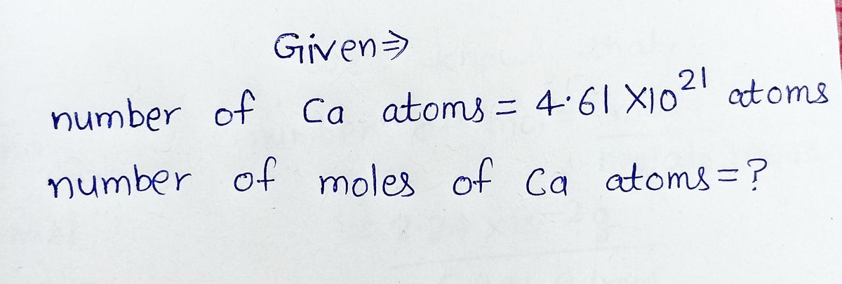 Chemistry homework question answer, step 1, image 1