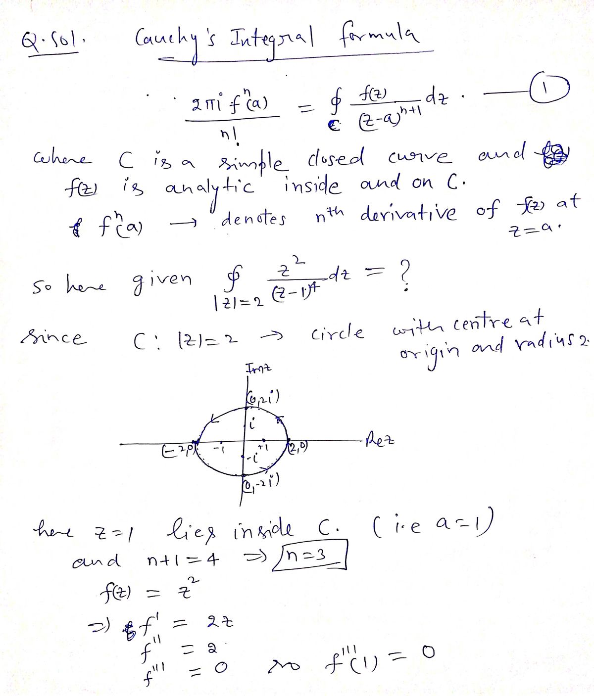 Advanced Math homework question answer, step 1, image 1