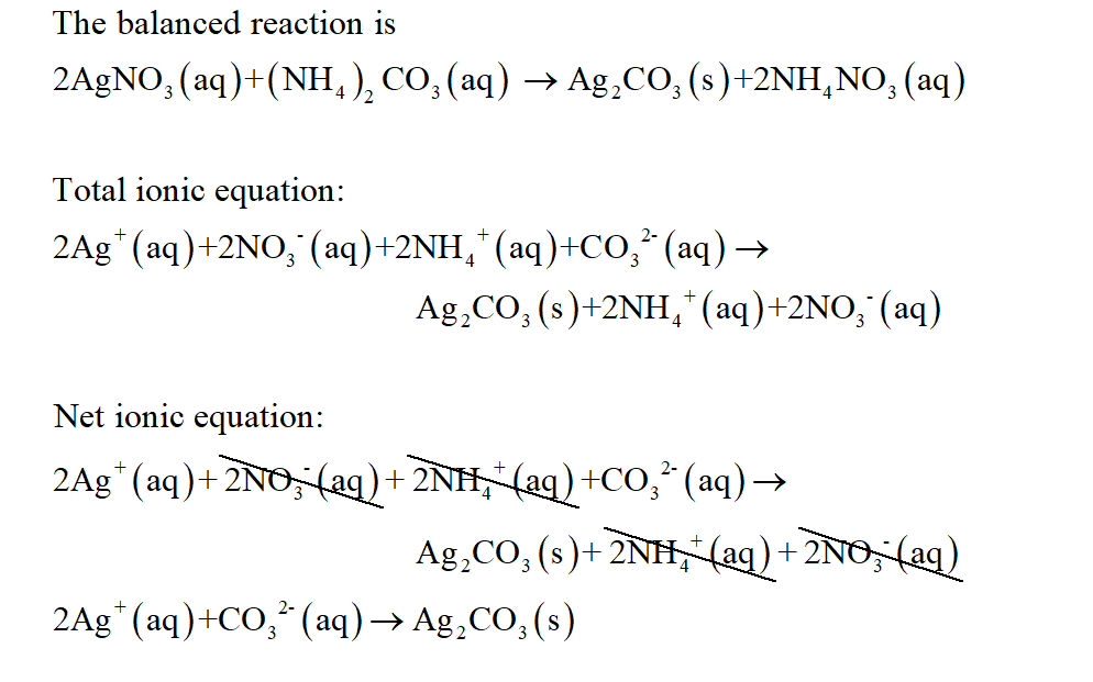 Answered: Write the balanced net ionic equation… | bartleby