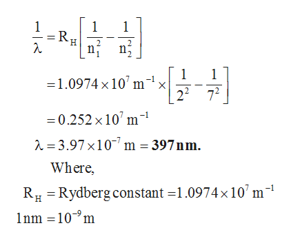 Answered: 19. Use the Balmer equation (8.4) to… | bartleby