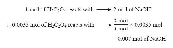 Answered: .3126 g sample of oxalic acid, H2C204,… | bartleby