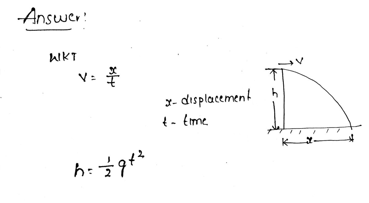 Physics homework question answer, step 1, image 1