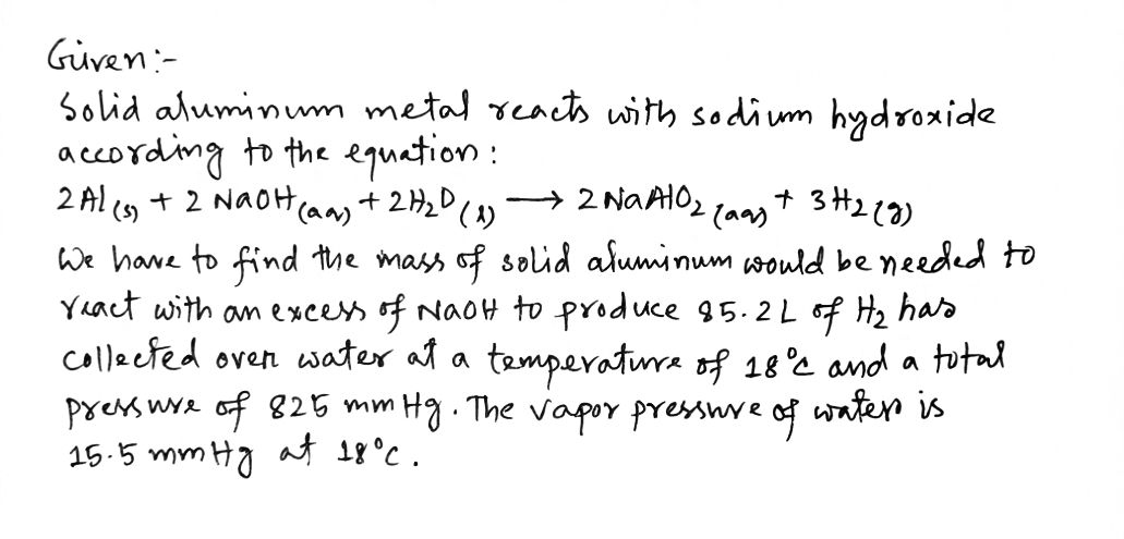 Chemistry homework question answer, step 1, image 1