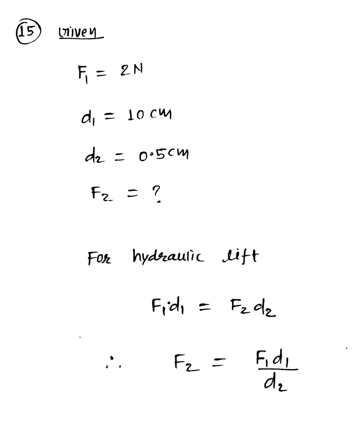 Physics homework question answer, step 1, image 1