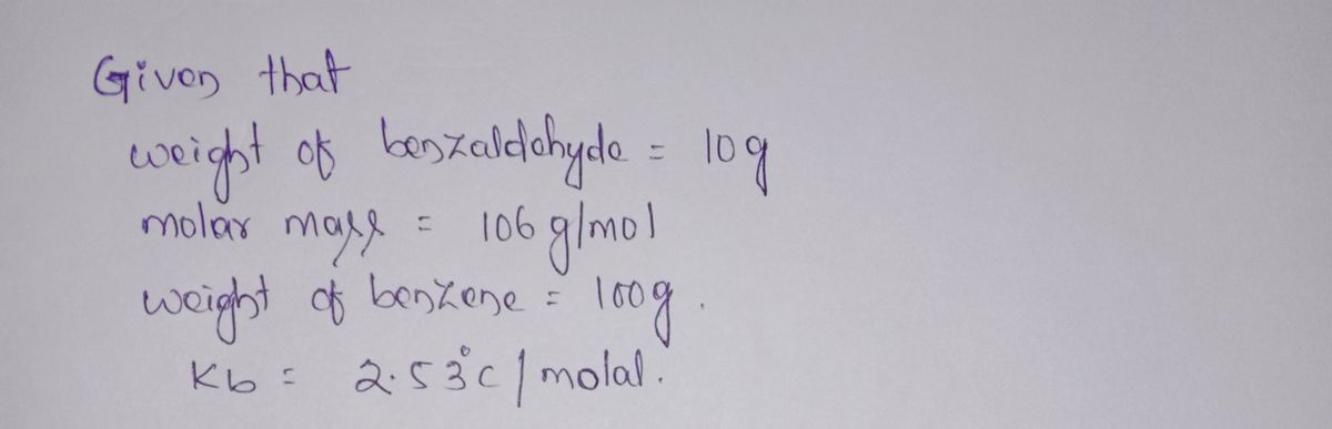 Chemistry homework question answer, step 1, image 1