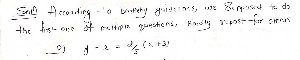 Algebra homework question answer, step 1, image 1