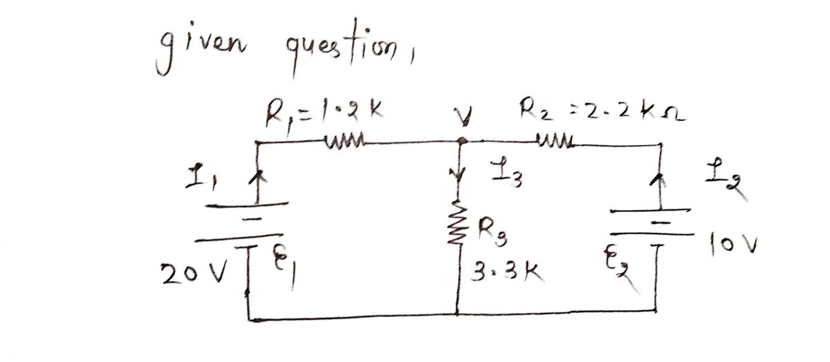 Electrical Engineering homework question answer, step 1, image 1