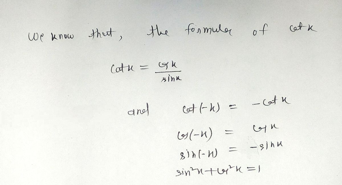 Trigonometry homework question answer, step 1, image 1