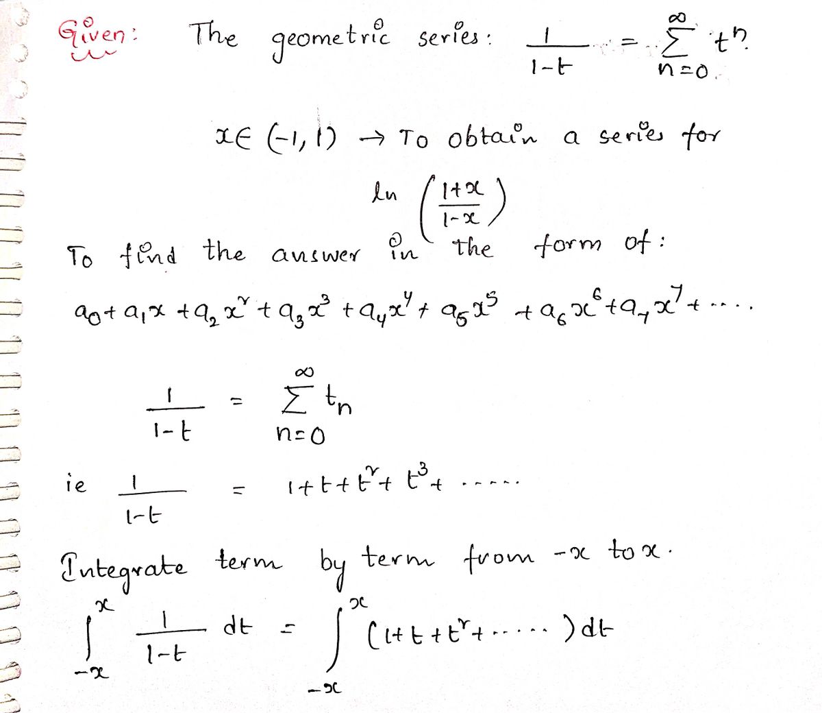 Advanced Math homework question answer, step 1, image 1