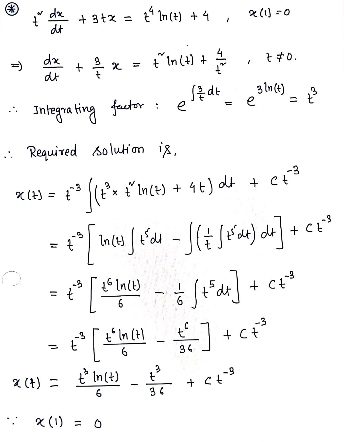 Advanced Math homework question answer, step 1, image 1