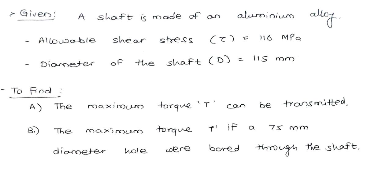 Mechanical Engineering homework question answer, step 1, image 1