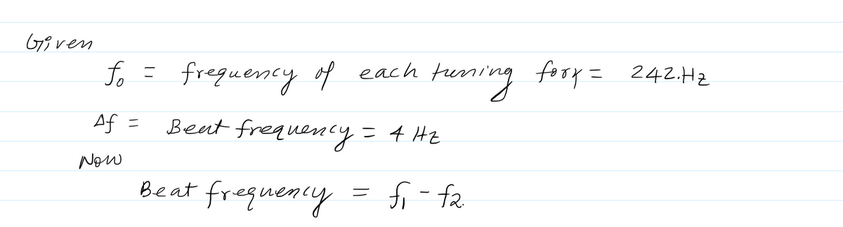 Physics homework question answer, step 1, image 1