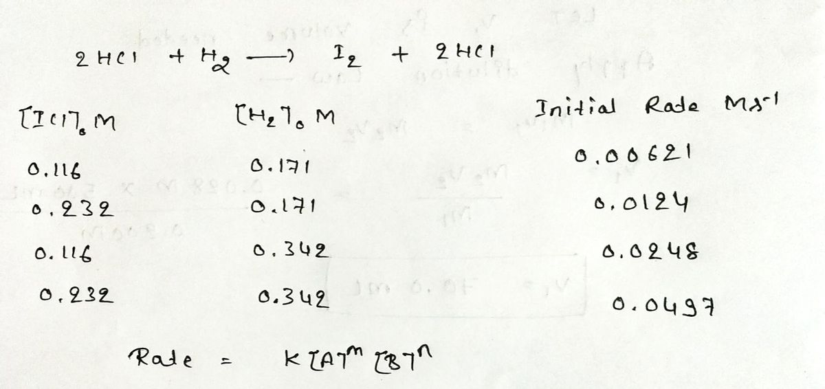 Chemistry homework question answer, step 1, image 1