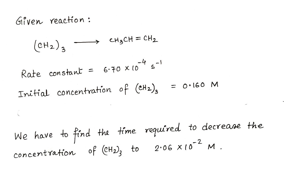 Chemistry homework question answer, step 1, image 1