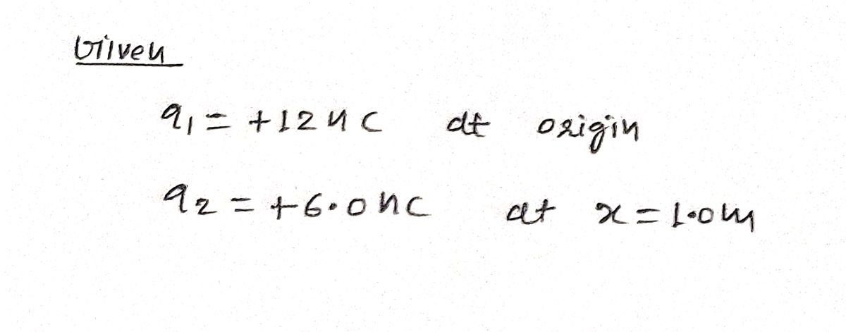 Physics homework question answer, step 1, image 1