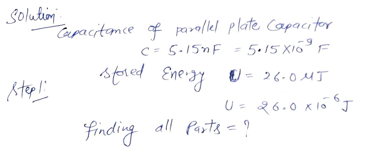 Physics homework question answer, step 1, image 1