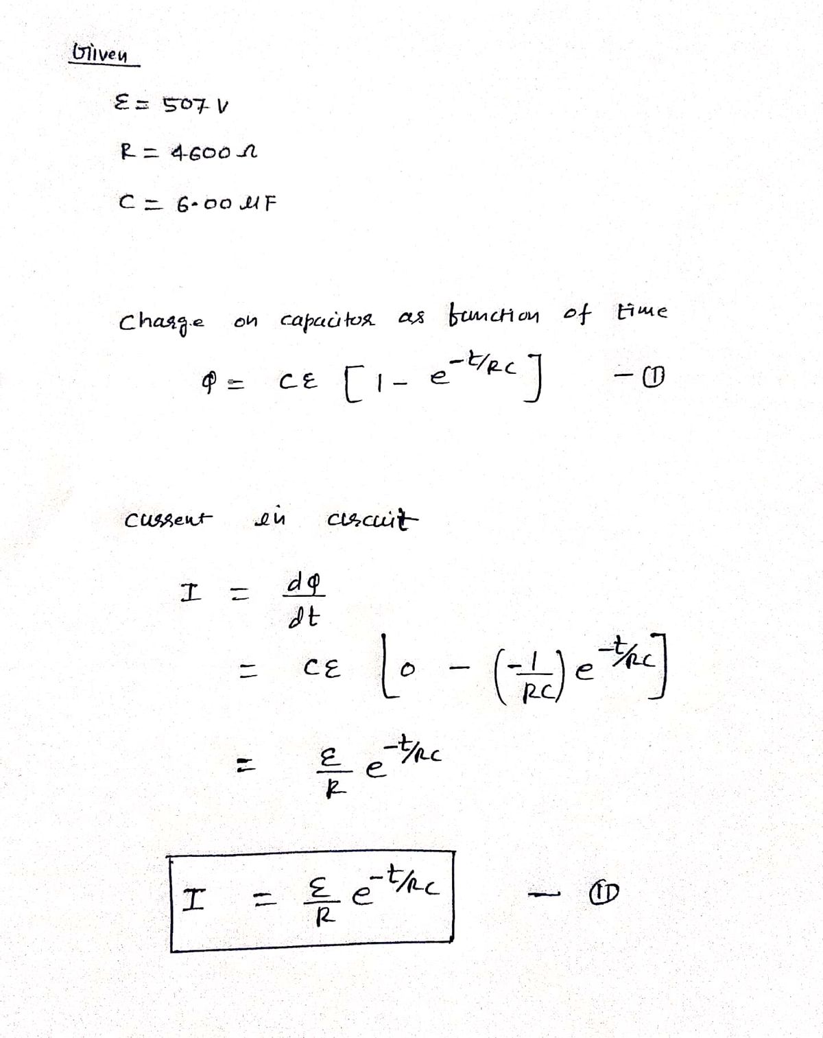 Physics homework question answer, step 1, image 1