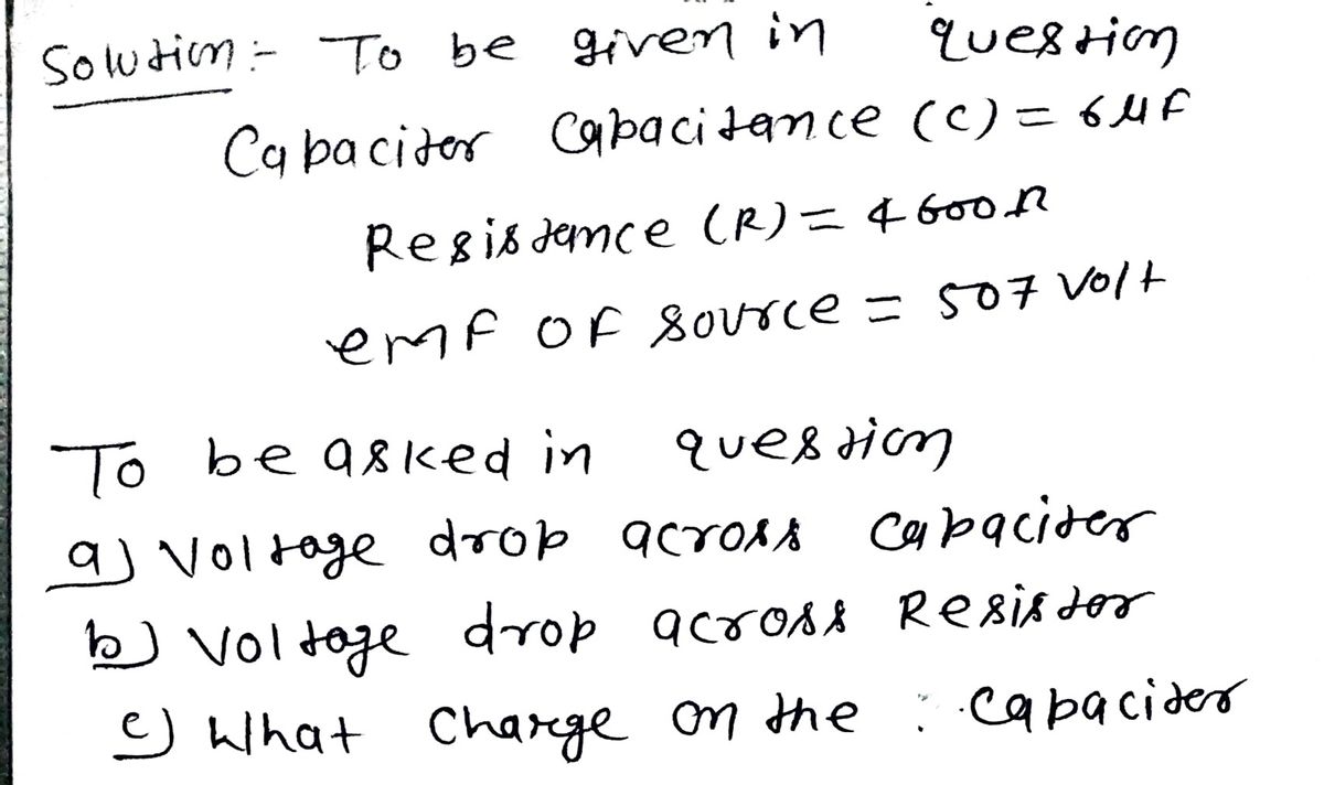 Physics homework question answer, step 1, image 1