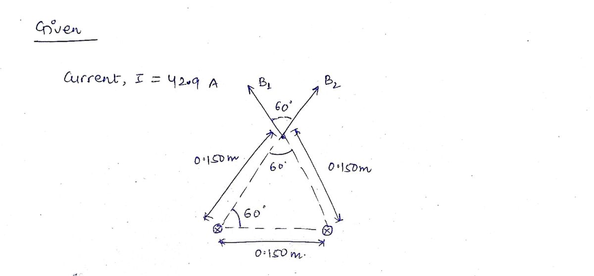 Physics homework question answer, step 1, image 1