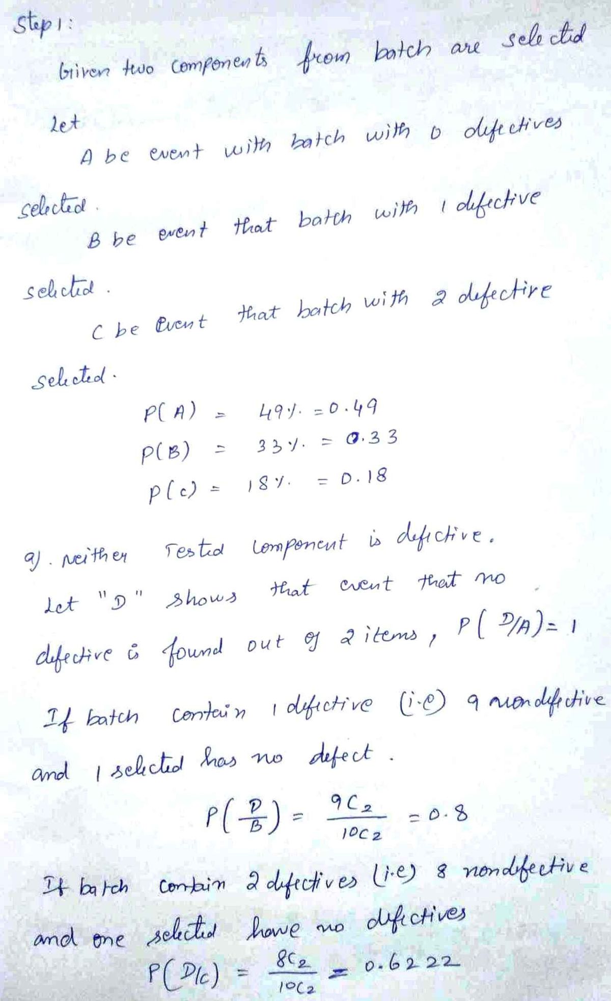 Probability homework question answer, step 1, image 1