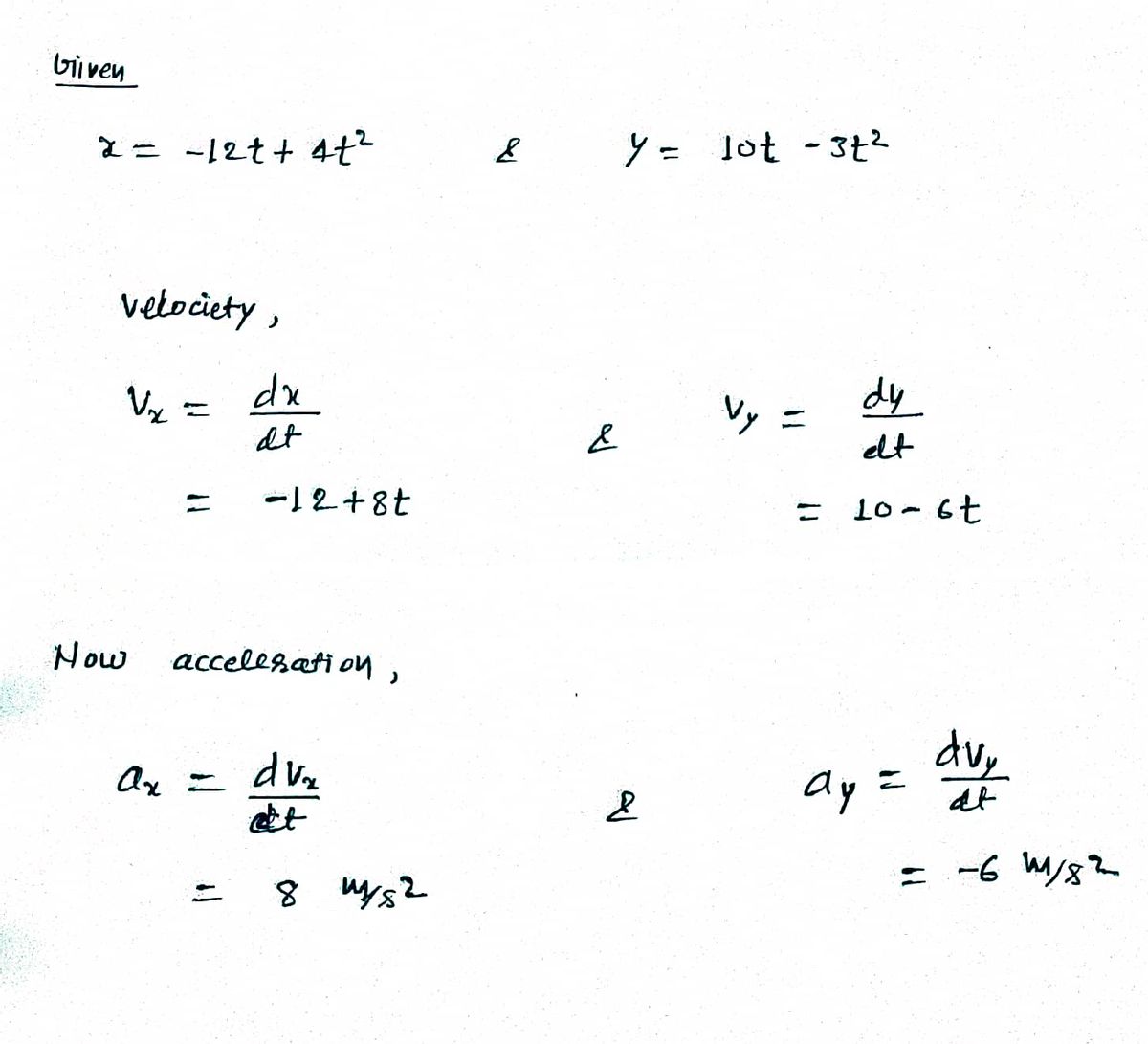 Physics homework question answer, step 1, image 1