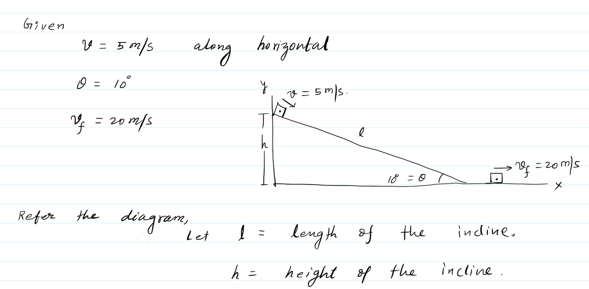 Physics homework question answer, step 1, image 1