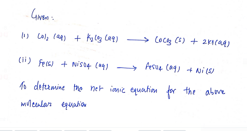 Chemistry homework question answer, step 1, image 1