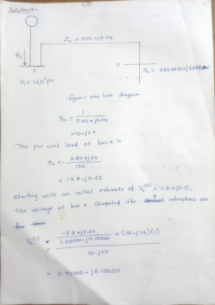 Electrical Engineering homework question answer, step 1, image 1