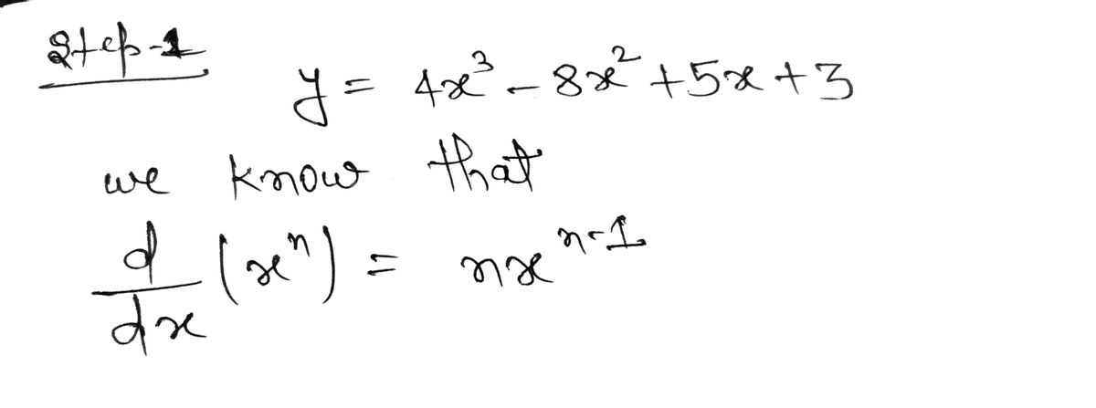 Calculus homework question answer, step 1, image 1