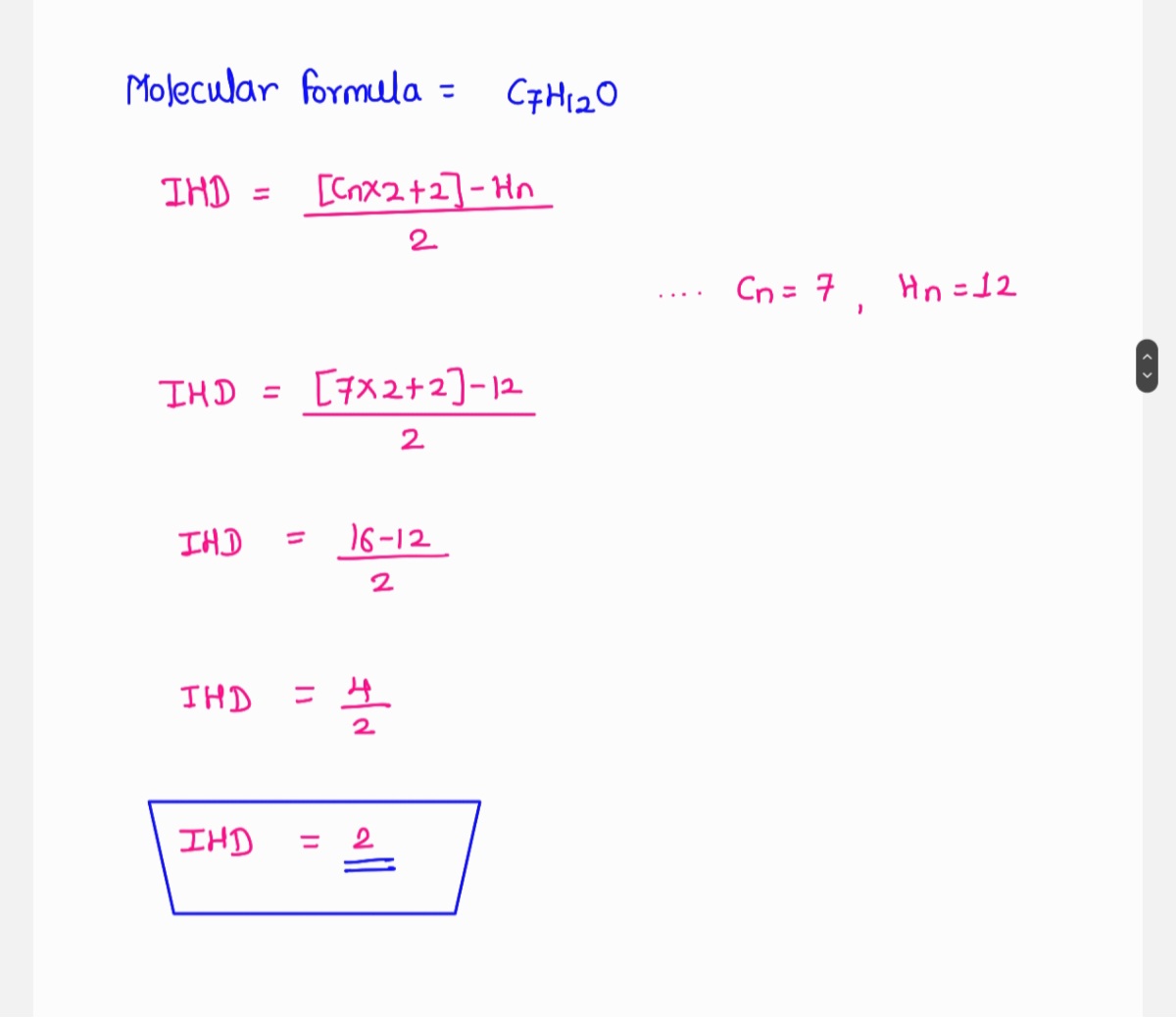 Chemistry homework question answer, step 1, image 1