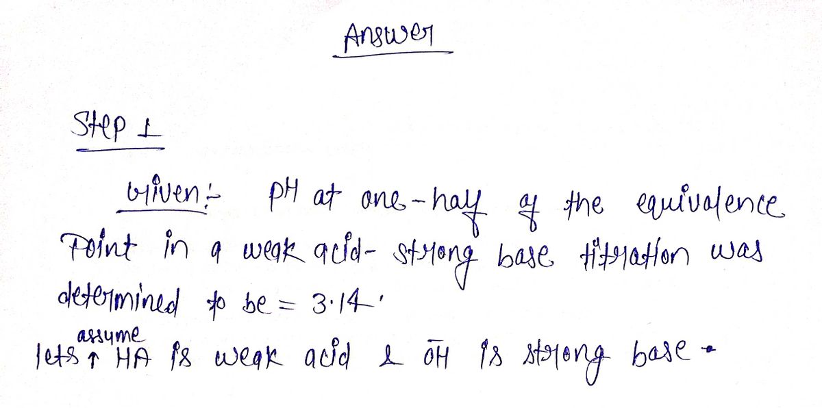 Chemistry homework question answer, step 1, image 1