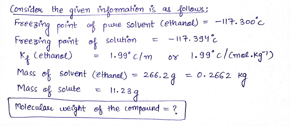 Chemistry homework question answer, step 1, image 1