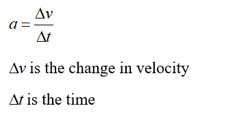 Answered: In the unit of acceleration why does… | bartleby