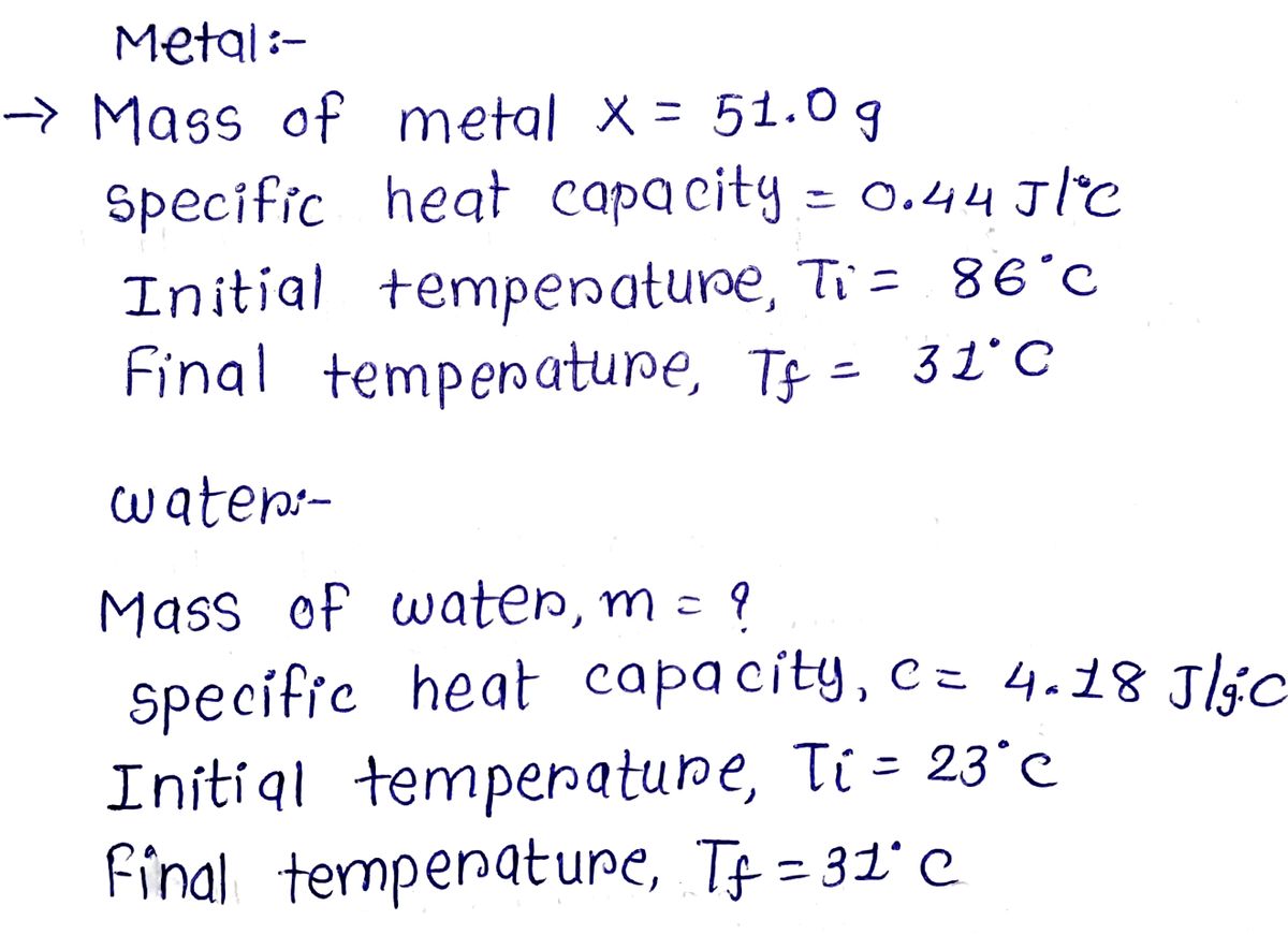 Chemistry homework question answer, step 1, image 1