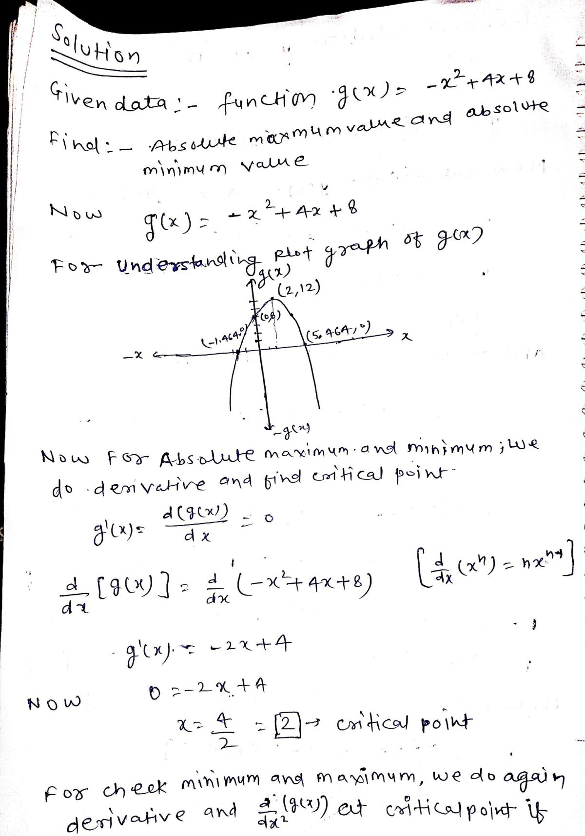 Calculus homework question answer, step 1, image 1