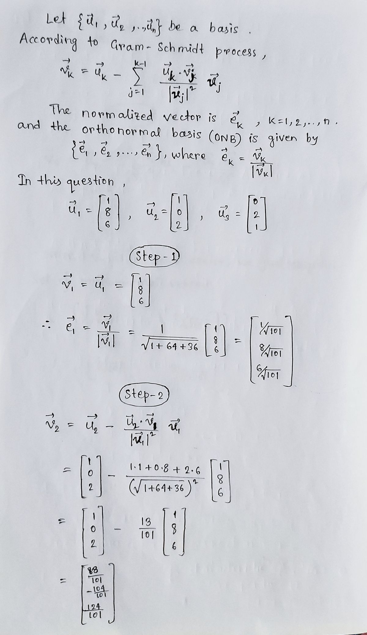 Advanced Math homework question answer, step 1, image 1