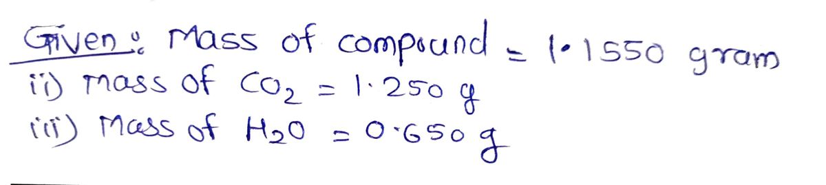 Chemistry homework question answer, step 1, image 1