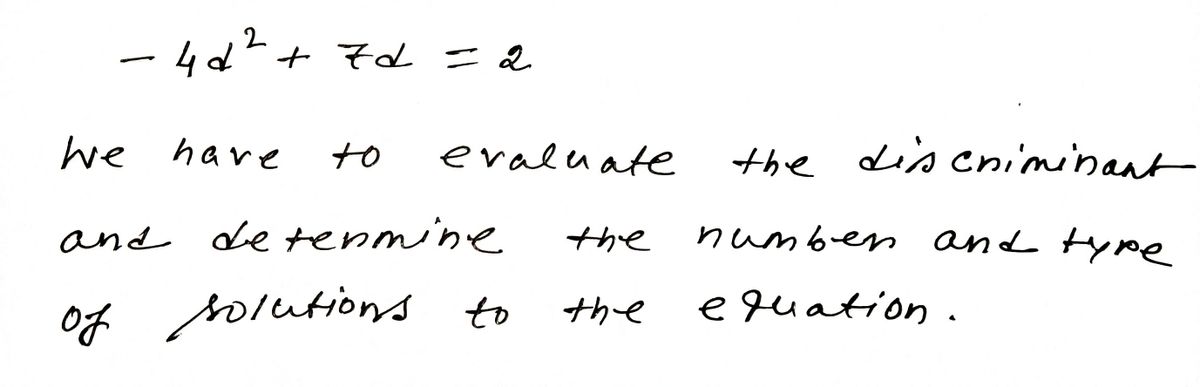 Algebra homework question answer, step 1, image 1