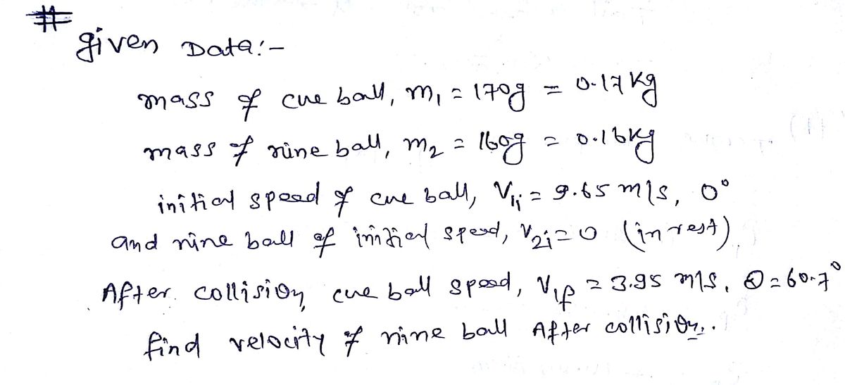 Physics homework question answer, step 1, image 1