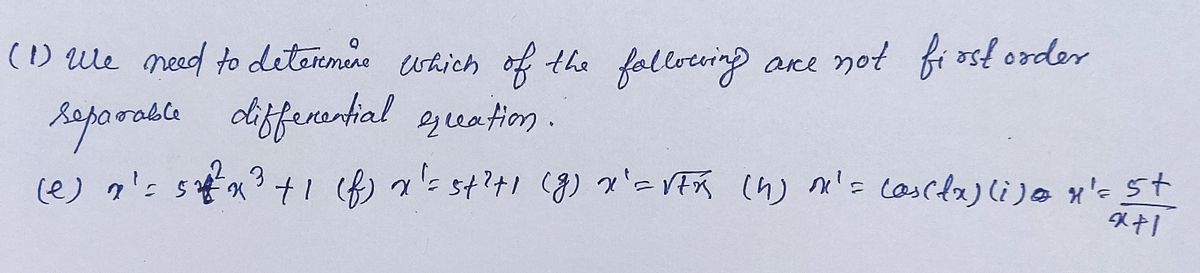 Advanced Math homework question answer, step 1, image 1