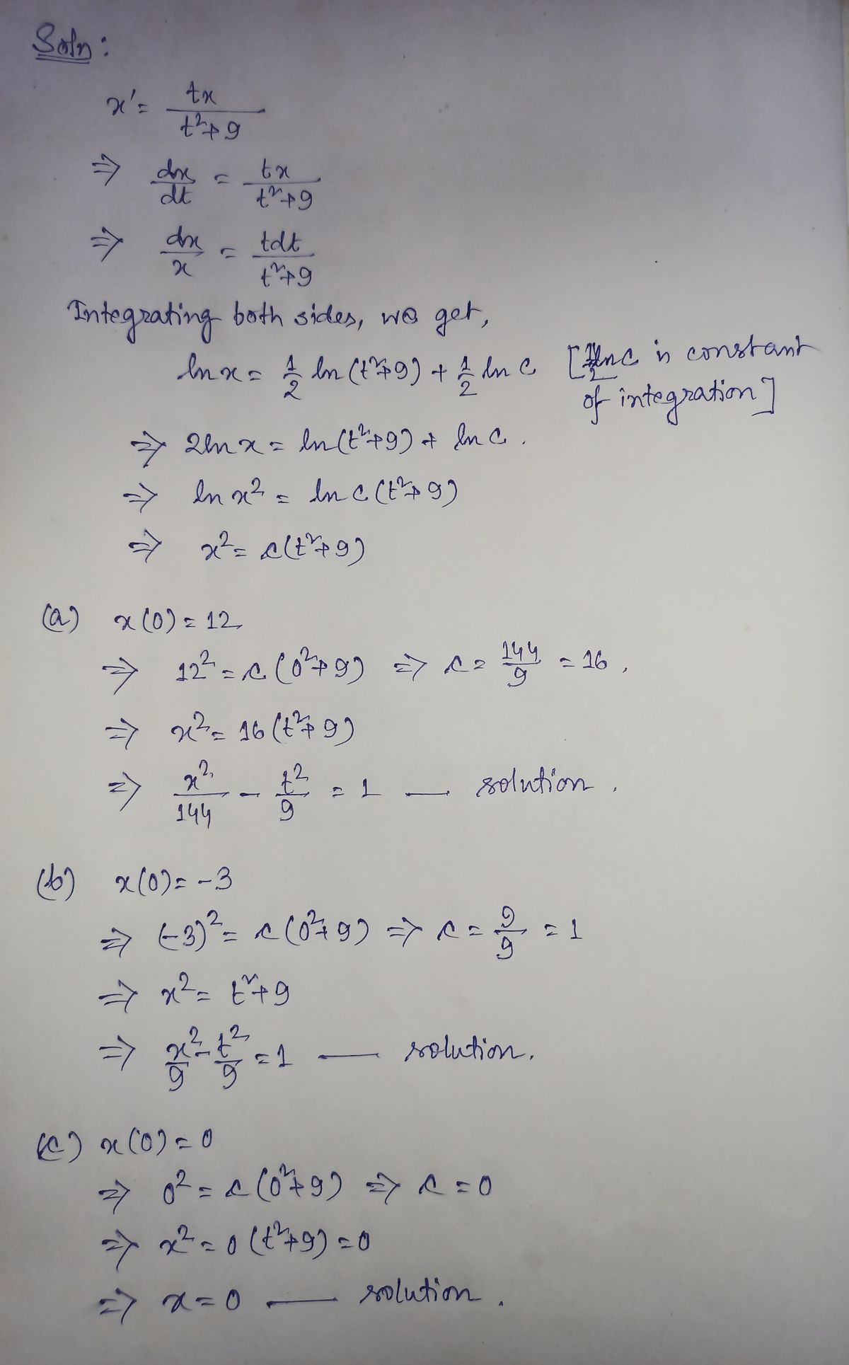 Advanced Math homework question answer, step 1, image 1