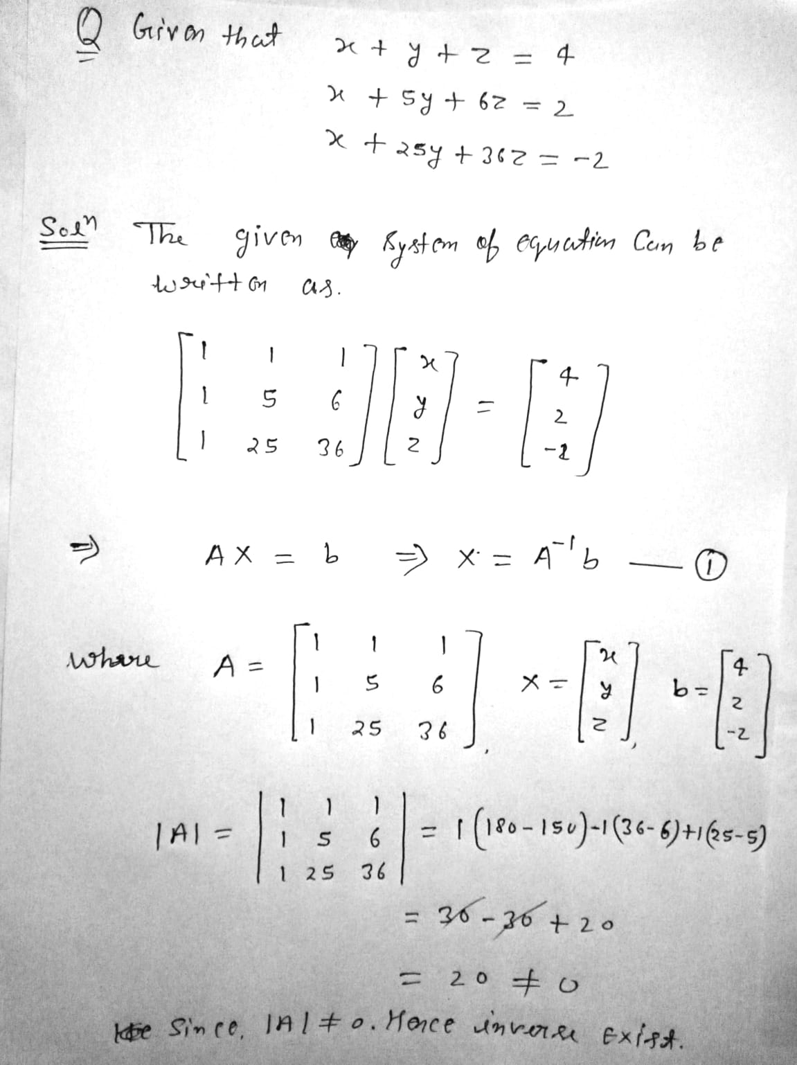 Advanced Math homework question answer, step 1, image 1