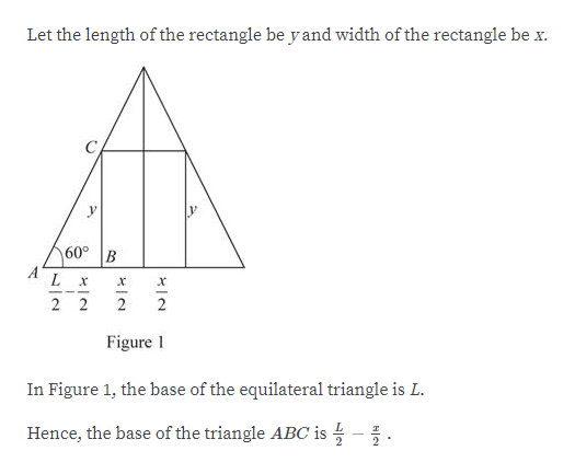 Answered: Find the area of the largest rectangle… | bartleby