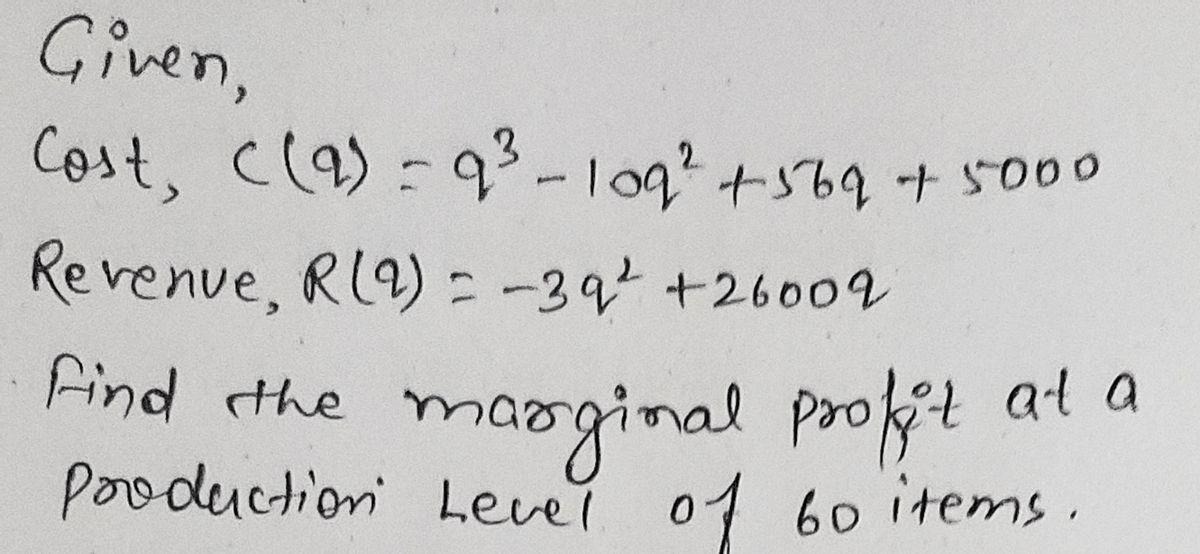 Calculus homework question answer, step 1, image 1