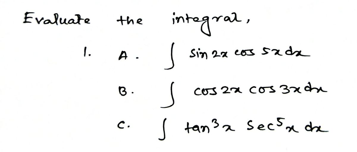 Calculus homework question answer, step 1, image 1